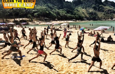 Clean the beach bootcamp