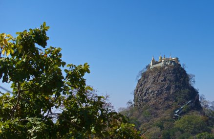 Mt. Popa, Myanmar (photo credit: Michael Cory via flickr) 