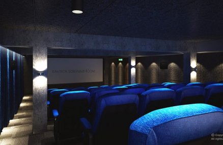 3D design of BKKSR. Credit: www.fb.com/bangkokscreeningroom