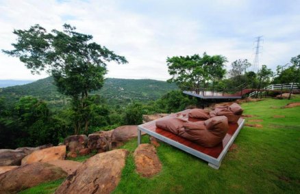 Scenic views on the resort's premises 