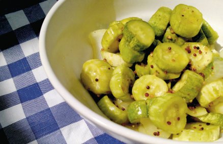 Zucchini pickles