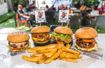 Credit: Crave Man Burgers and Subs