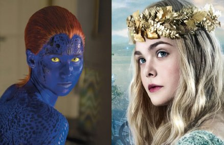 X-Men's Mystique and Maleficent's Princess Aurora