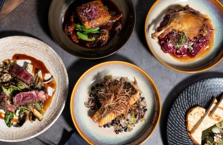 Seen brunch mains, courtesy of Avani+ Riverside