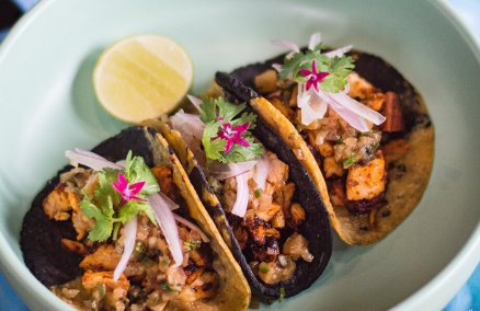 Tacos at Ms. Maria and Mr. Singh 