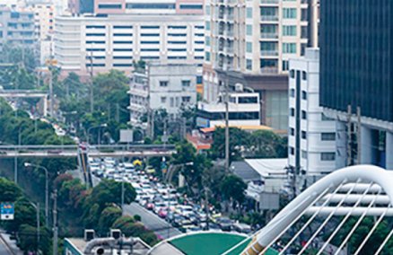 Grey skies over Sathorn/Naradhiwas