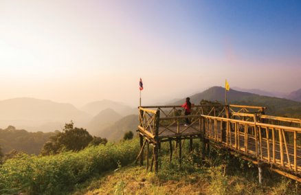 Look-out at Angkhang Military Base
