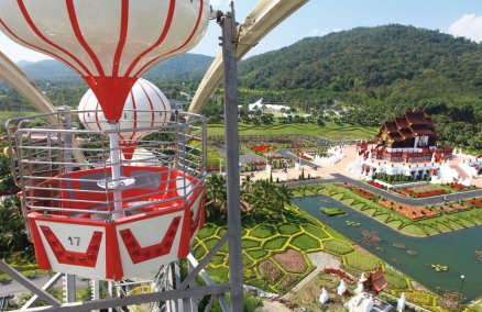 View from the Giant Flora Wheel 