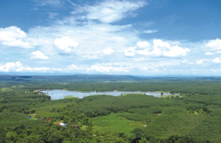 View from Wat Phu Tok