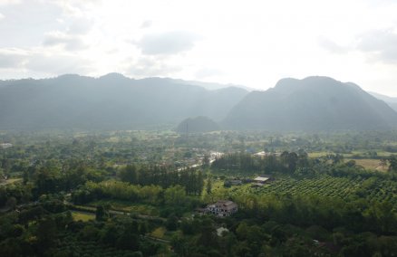View from Life Park’s balloon