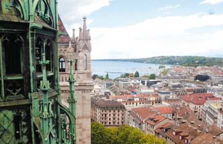 The grand view from St. Pierre Catheral