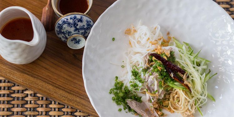 Kanom jeen noodles at Bo.lan