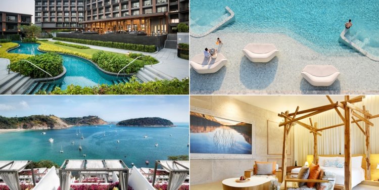 Clockwise: Marriott Hua Hin, Veranda Pattaya, The Nai Harn, So Sofitel Hua Hin
